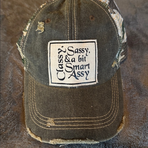 Headmost Accessories - Headmost “Classy, Sassy & a Bit Smart Assy” Camo Hat
